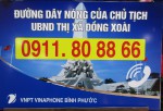 Số điện thoại đường dây nóng của chủ tịch UBND thị xã Đồng Xoài