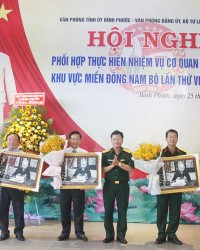 Phối hợp thực hiện nhiệm vụ cơ quan Văn phòng khu vực miền Đông Nam Bộ lần thứ 7