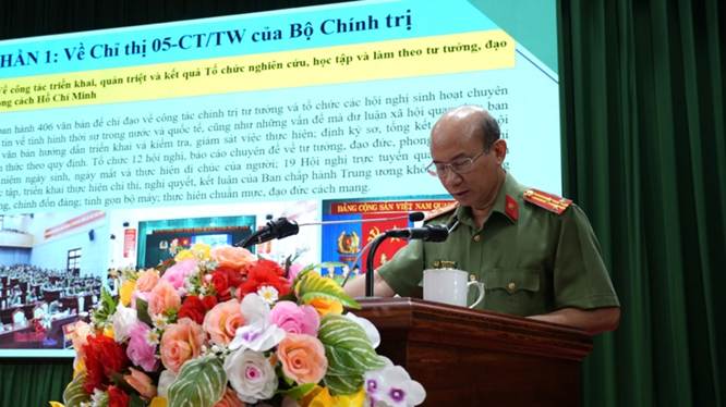 Công an tỉnh Bình Phước tổng kết 10 năm thực hiện Chỉ thị 05-CT/TW của Bộ Chính trị