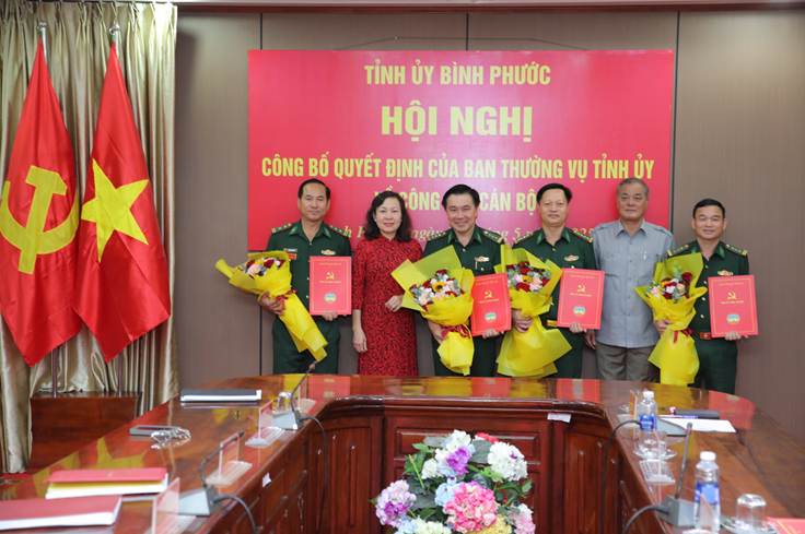 Tỉnh ủy Bình Phước công bố quyết định về công tác cán bộ