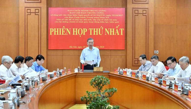 Nâng cao năng lực lãnh đạo, năng lực cầm quyền và sức chiến đấu của Đảng trong cuộc cách mạng tinh gọn bộ máy