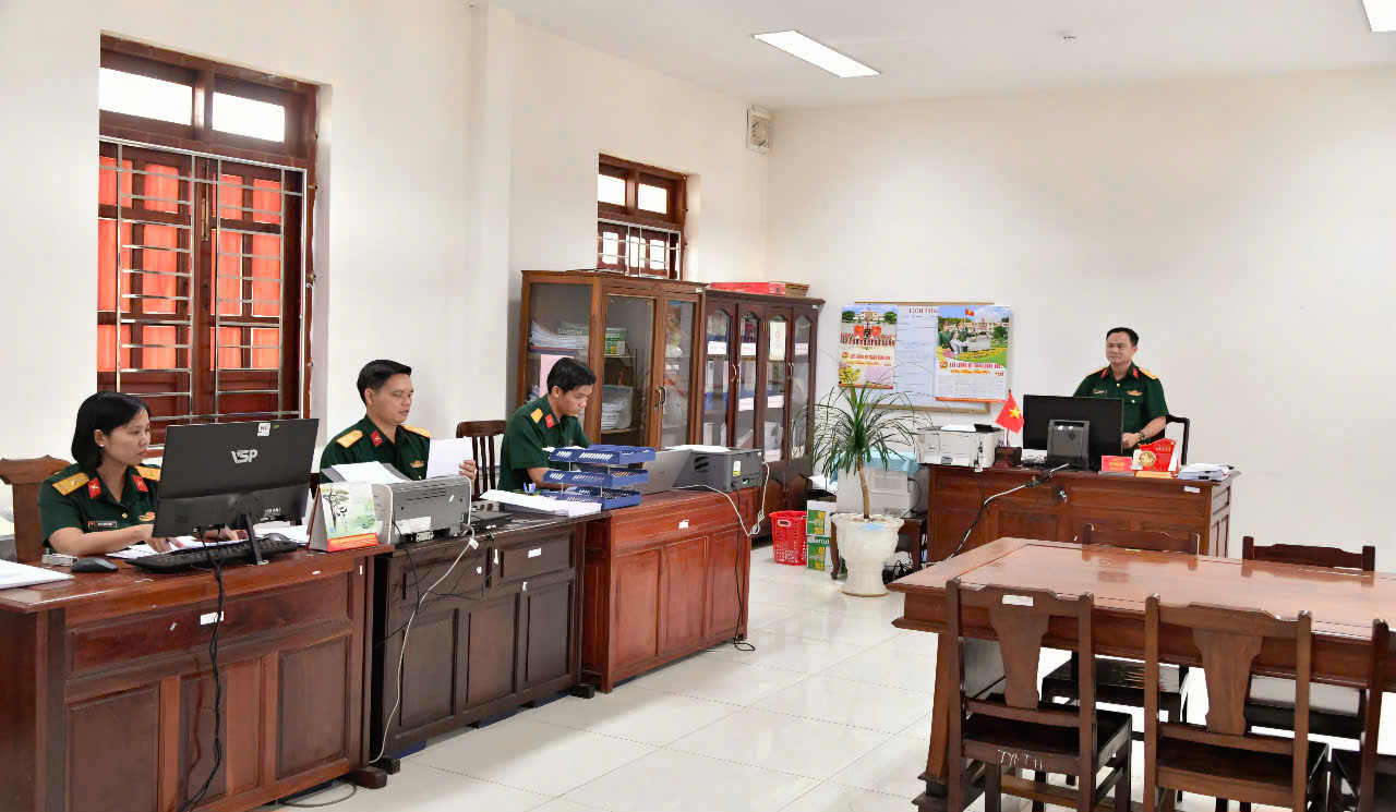 Ban Tuyên huấn, phòng Chính trị, Bộ chỉ huy Quân sự tỉnh: Sáng mãi tinh thần học và làm theo Bác