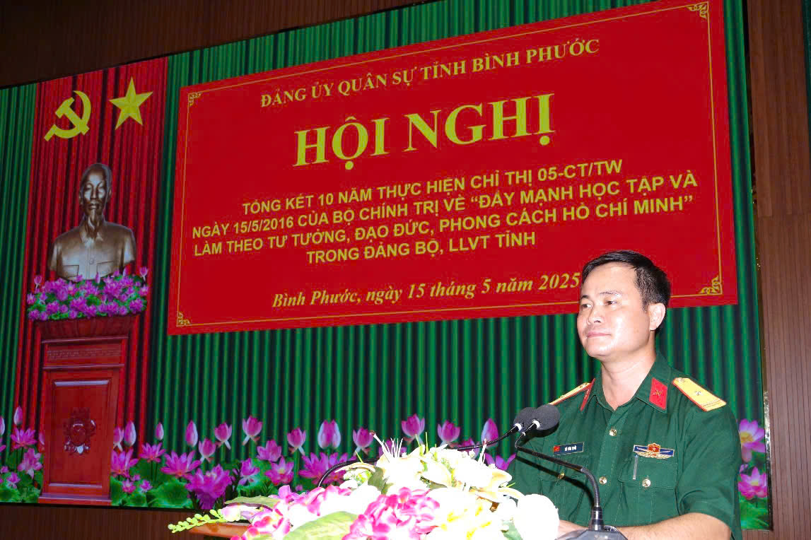Thiếu tá Hà Văn Khởi - tỏa sáng phẩm chất "Bộ đội cụ Hồ"